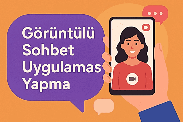 Görüntülü Sohbet Uygulaması Yapma