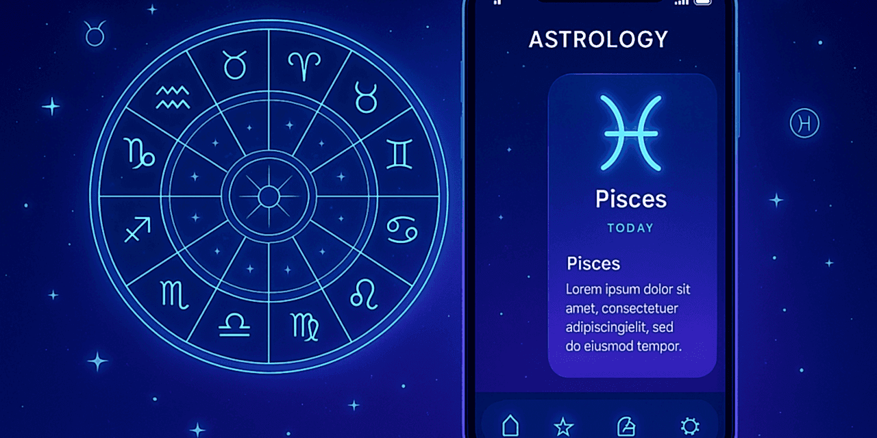 Astroloji Uygulaması Yapma